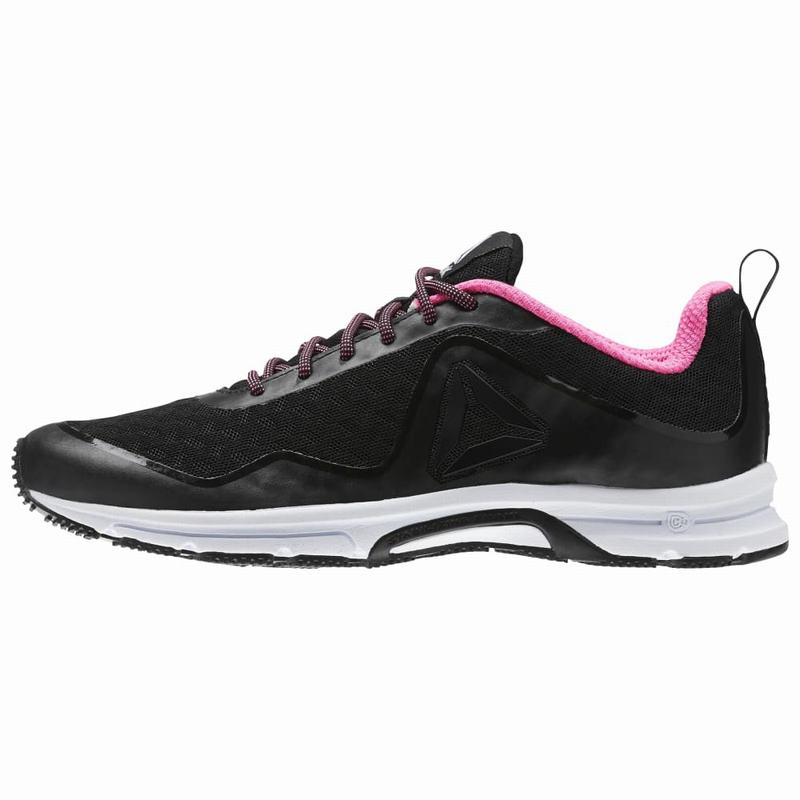 Tenisi Reebok Triplehall 7.0 Dama Negrii/Roz Romania DB1988NK